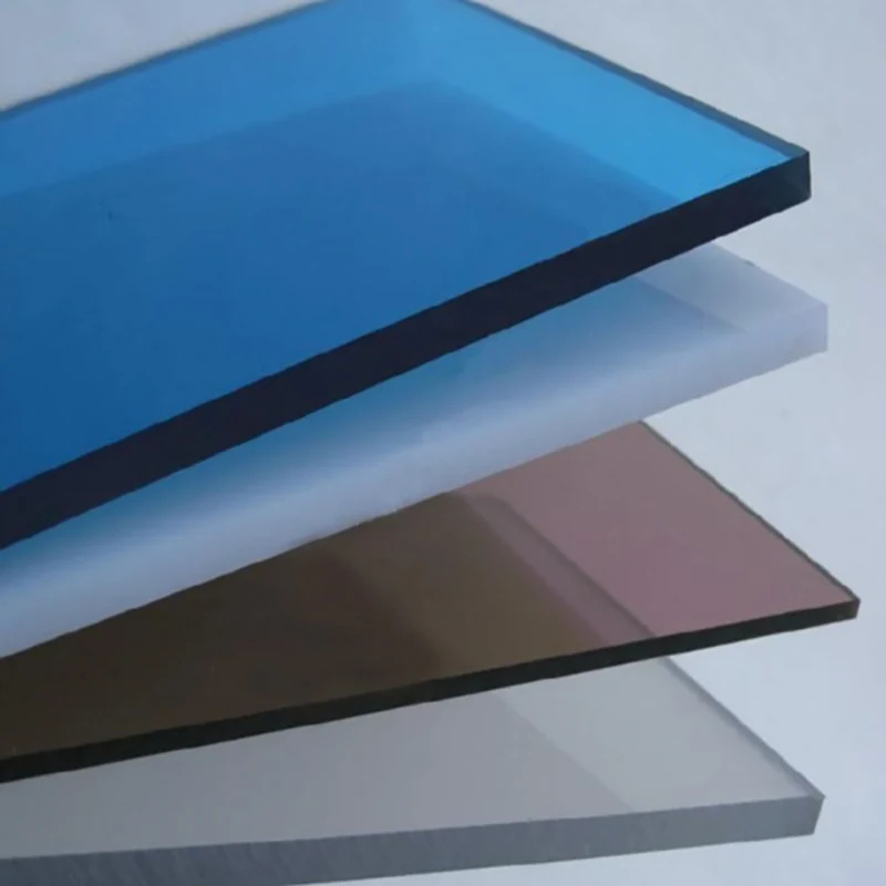 5mm Bileog Polycarbonate Crua Brataithe